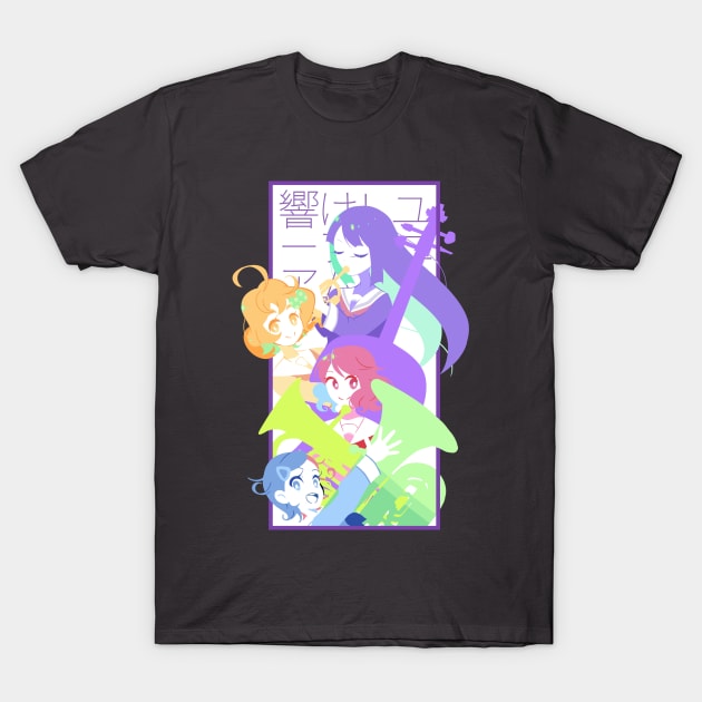 Hibike! Euphonium T-Shirt by Nishinegi